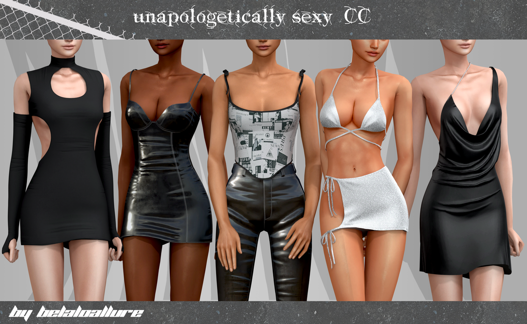 Скриншот мода Коллекция одежды Unapologetically sexy